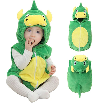 MICHLEY Carnival Baby Romper Bodysuit – Sleeveless Newborn Clothes for Infant & Toddler, Halloween Photography Prop for Boys & Girls
