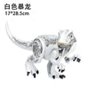 Jurassic World 3 Brutal Raptor Building Blocks – Tyrannosaurus, Indominus, and I-Rex Dinosaur Toy for Kids