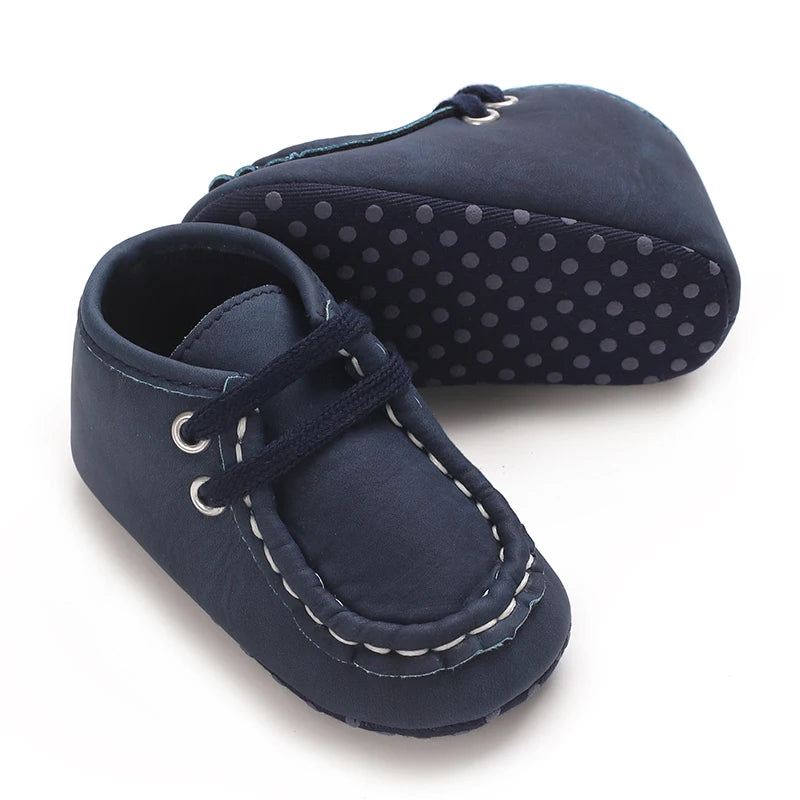 HAIZHIW Baby Canvas Classic Sports Shoes – Newborn Boys & Girls First Walkers, Anti-Slip Baby Shoes