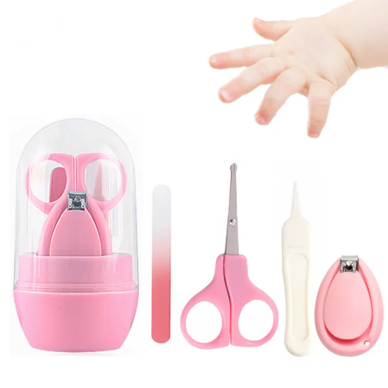 13/8/4Pcs Baby Care Kit - Newborn Beauty & Nail Kit, Baby Medical Care Tools, Nail Clippers, Hair Brush