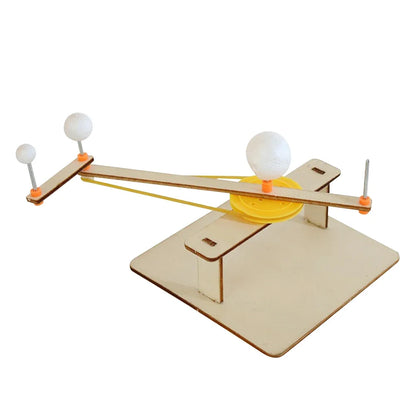 Kids DIY Hydraulic Lift Table Model - Science Experiment Kit, Educational Physics STEM Project for School