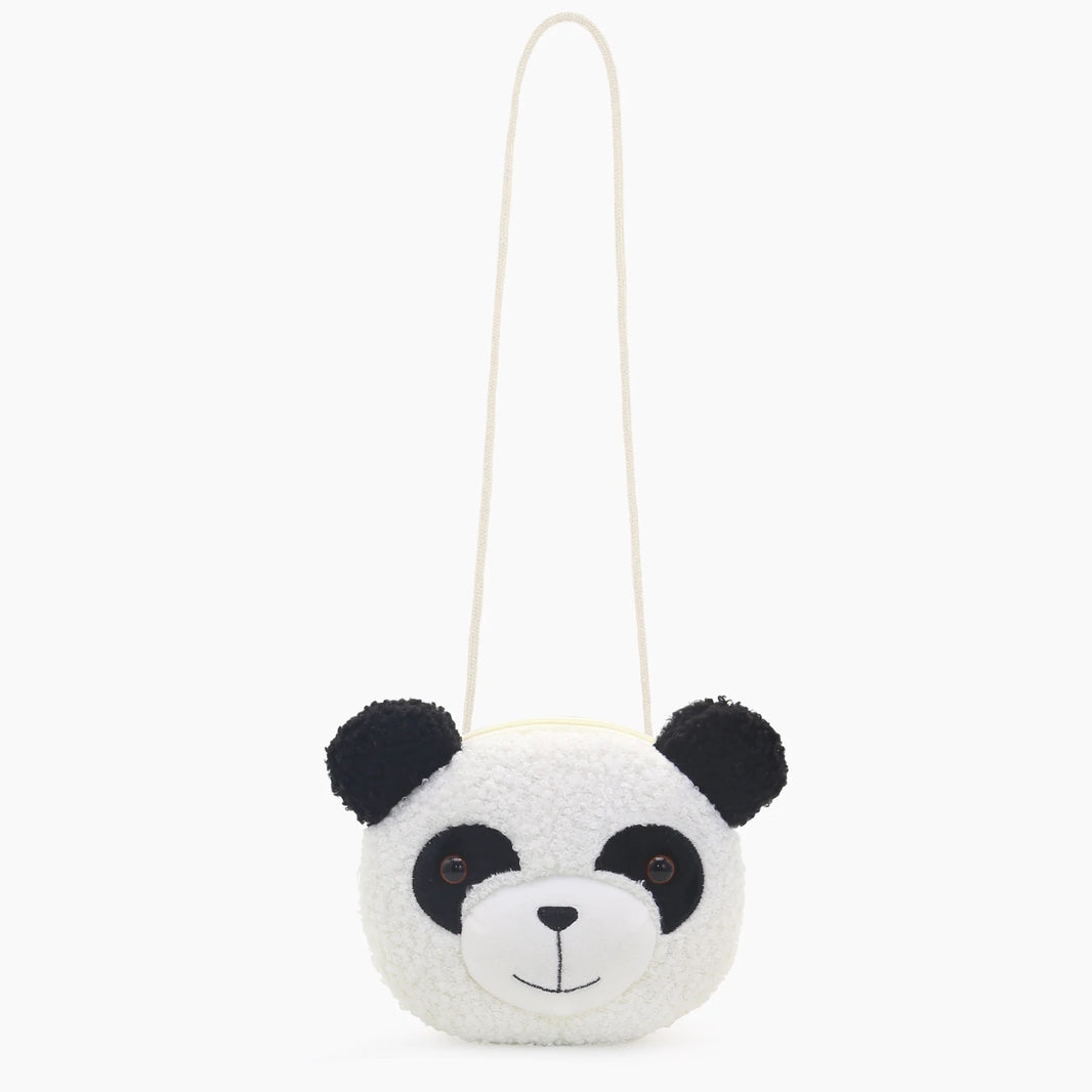 Cartoon Plush Crossbody Bag – Cute Animal Bear Coin Wallet, Mini Shoulder Bag for Boys & Girls - Kidzy Market
