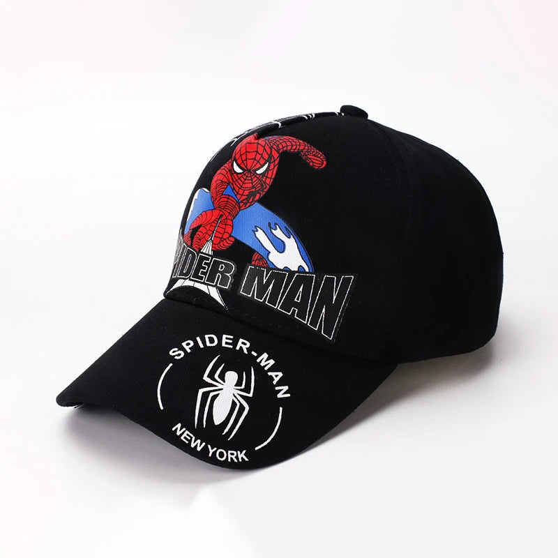 Disney Spider-Man Kids Baseball Cap — Cute Adjustable Sun Hat & Visor for Boys & Girls, Unisex (Ages 3–8 | 50–54 cm / 19.7–21.3 in)