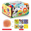Montessori Sensory Tissue Box Toy – Educational Busy Board for Babies & Toddlers, Fine Motor Finger Exercise