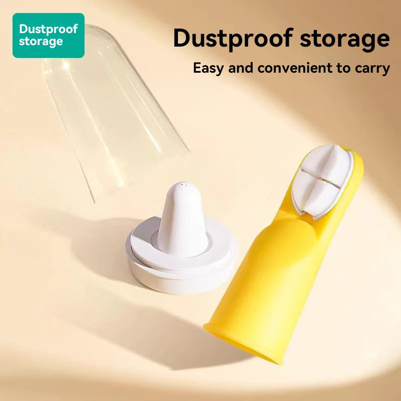 Baby Finger Sleeve Silicone Soft Toothbrush, Thumb Sleeve Teeth & Tongue Cleaning Tool for Babies, New 2025