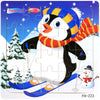 New 20 Piece Wooden 3D Puzzle, Cartoon Animal & Vehicle Jigsaw, Montessori Educational Toy for Kids, Baby 1-3 Years