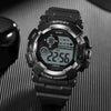 YIKAZE Kids Fashion Luminous Waterproof Alarm Clock Watch for Boys and Girls Student Smart Electronic Gift