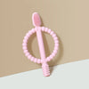 Silicone Baby Teething Bracelet Chewable Teether Toothbrush for Infants Nursing Gift