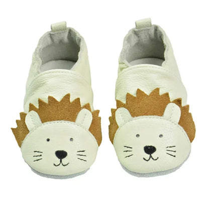 Toddler Baby Shoes – Newborn Infant Boys & Girls Soft Genuine Cowhide Moccasins, First Walkers, Skid-Proof (0-24M)