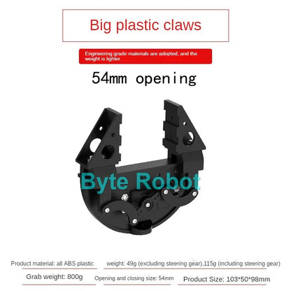 Robot Mechanical Arm for Arduino, DIY Kit for FORUNO/ESP32, Programmable UNO/ESP32 Robot Kit