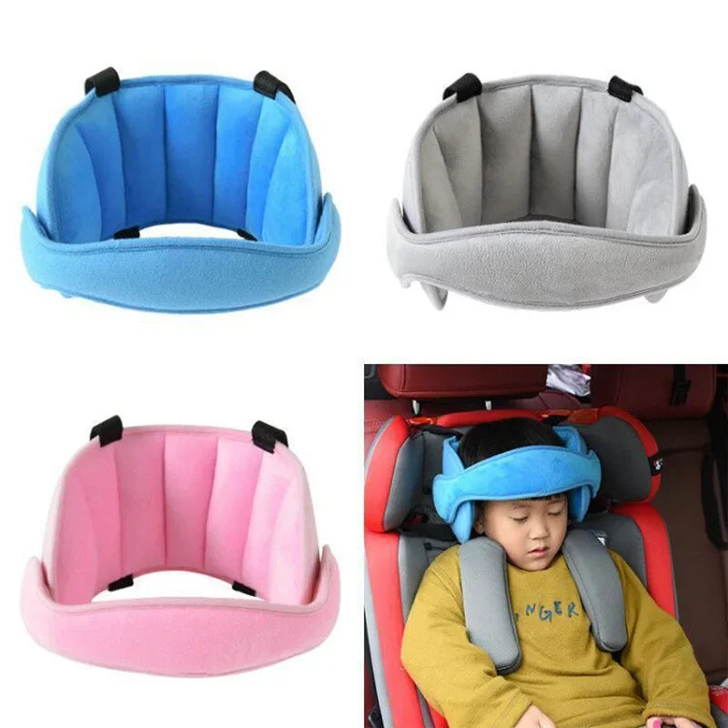 Child Safety Car Seat Head Fixing Belt, Baby Head Sleep Aid Protector, Healthy Sleeping Cushion