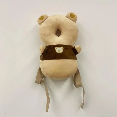 Head Protector Turtle Backpack – Adjustable Baby Safety Backpack for Toddlers, Crystal Velvet with PP Cotton Padding