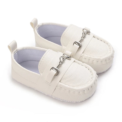 Casual Slip-On Loafer Shoes for Baby Boys – Lightweight Non-Slip Flat Shoes for Indoor & Outdoor Walking