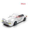 MOC Speed Racing Car Building Blocks Set — Small Studded Sports Car Garage Toy