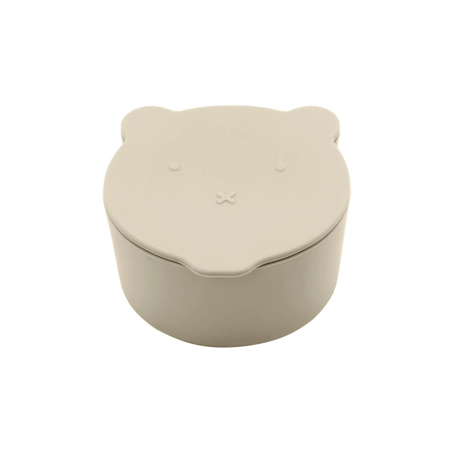 New Baby Cartoon Snack Cup - Portable Food Storage Box with Soft Lid, BPA-Free Toddler Snack Container, Baby Feeding Essentials