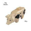 Farm MOC Building Blocks Playset – Animal Parts Pasture Bricks Kit with Chicken Coop, Pig House and Birdhouse Compatible with Standard Stud Bricks