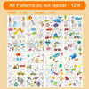 Animal Canvas Drawing Roll for Kids – DIY Coloring and Graffiti Paper Educational Art Toy