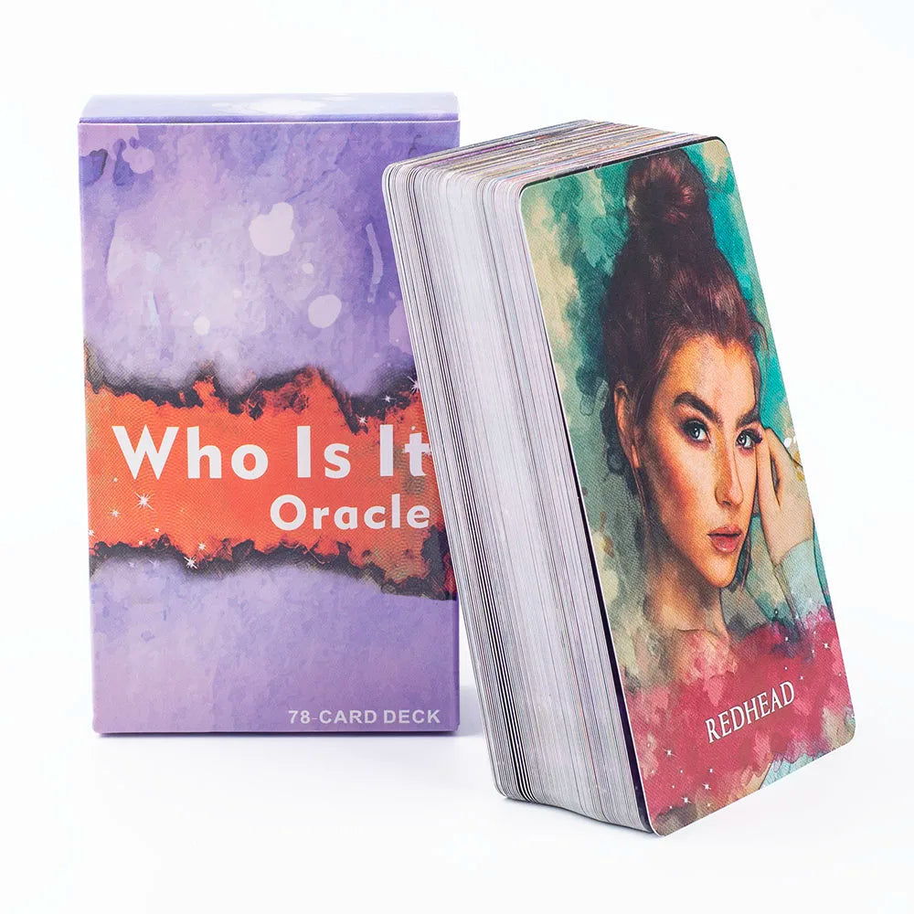 Who Is It Oracle Cards (78 Cards, 4 x 2.4 in, No Guide, Fortune Telling & Divination Deck)