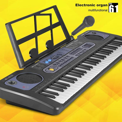 31/61 Keys Children Electronic Keyboard Piano with Microphone – Beginner Musical Instrument, Educational Organ, Perfect Gift for Kids
