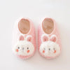 Cartoon Rabbit Baby Plush Floor Socks Non-Slip Warm Indoor Toddler Prewalker Slippers