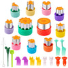 Animals Mini Vegetable Fruit Cutters Shapes Set for Kids - DIY Cookie Biscuit Stamps and Mold