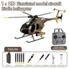 1:28 C189 RC Helicopter MD500 – Dual Brushless Motor with 6-Axis Gyro and One-Click Takeoff/Landing