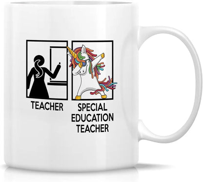 Funny "This Is What an Awesome Biology Teacher Looks Like" 11 oz (320 ml) Ceramic Coffee Mug — Inspirational Teacher Gift