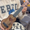 Children's Beginner Ukulele Toy – String Plucking Musical Instrument Puzzle for Kids Learning and Play