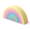 TYRY.HU 7PCS Baby Silicone Rainbow Building Blocks BPA Free