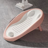 Foldable Baby Bath Seat Non-Slip PP Shower Net Support Ergonomic Backrest