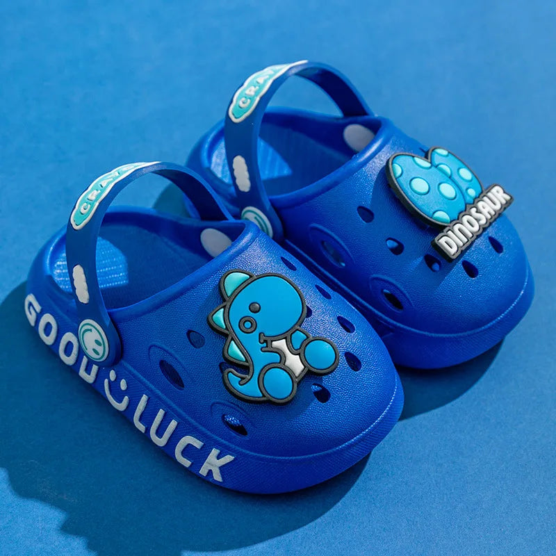 Summer Baby Shoes – Cartoon Sandals for Girls & Boys, Garden & Beach Mules for Infants
