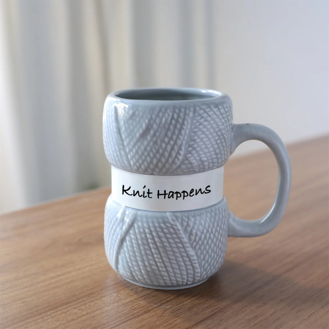 YUCHI Colorful Porcelain Coffee Mug - 1-Piece Handgrip Cup for Milk Tea & Office Drinkware, Gift