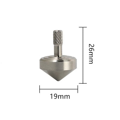 Metal Brass Gyroscope Spinning Top Fidget Toy (Mini Desktop Spinner, 1.5 in)