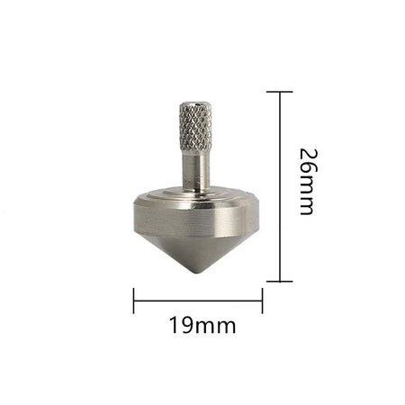 Metal Brass Gyroscope Spinning Top Fidget Toy (Mini Desktop Spinner, 1.5 in)