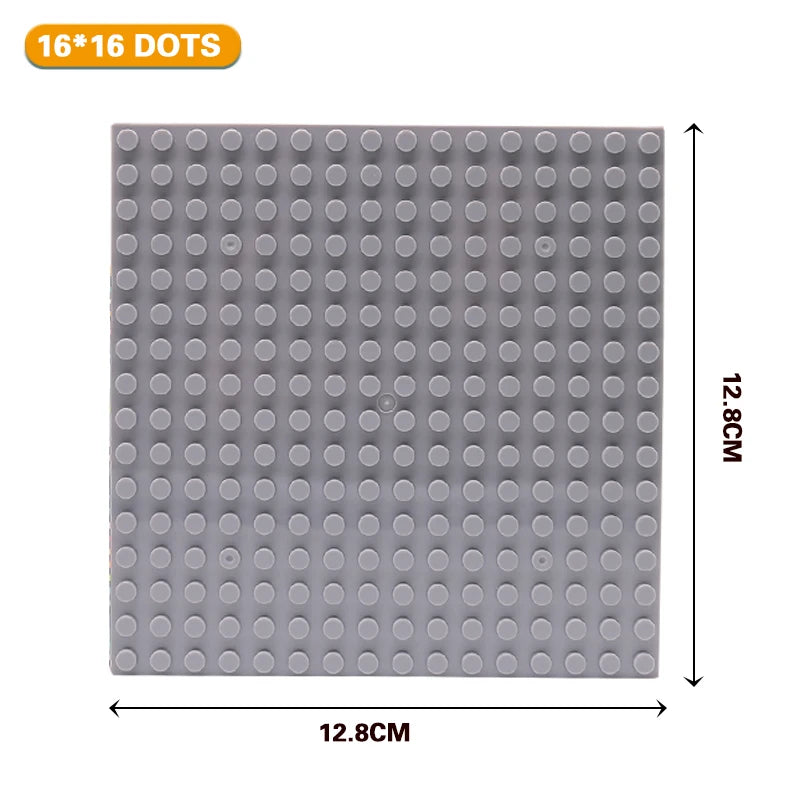 32x32 and 32x16 Dots Classic Base Plates – MOC DIY Plastic Bricks for City Building Blocks Toys