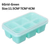 Silicone Ice Cube Tray - 4/6/8/15/160 Grid Square Mold