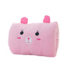 Children's Cartoon Plush Nap Pillow and Hand Warmer Gloves Plush Cushion Gift for Kids and Adults