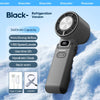 Foldable Portable Handheld Mini Fan, Rechargeable 3600mAh, 100-Speed Adjustable Turbo Pocket Fan with Ice-Cool Cooling