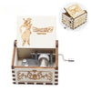 Wood Hand Crank Music Box Dragon Ball Christmas Birthday and New Year Gift