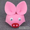 Kids Forest Animal Felt Party Hat – Duck, Bird & Rabbit Carnival Cap | Children's Day Party Costume