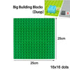 Classic Baseplates 32x32, 16x32, and 16x16 Dots – DIY Plastic Building Blocks Construction Toys