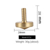 Metal Brass Gyroscope Spinning Top Fidget Toy (Mini Desktop Spinner, 1.5 in)