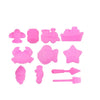Ultra-Light Clay Space Sand Mold Set with Castle, Animal, and Marine Shapes for Children’s DIY Play