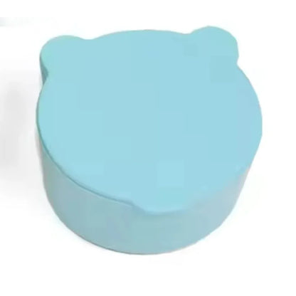 WOLIFE Baby Food Storage Box – Portable Snack Storage Box, Edible Grade Silicone Snack Cups, Travel Tableware Accessories for Kids