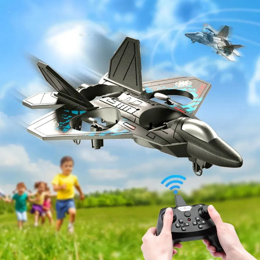 L0712 RC Plane 2.4G Remote Control Gravity Sensing Helicopter Glider with Light EPP Foam