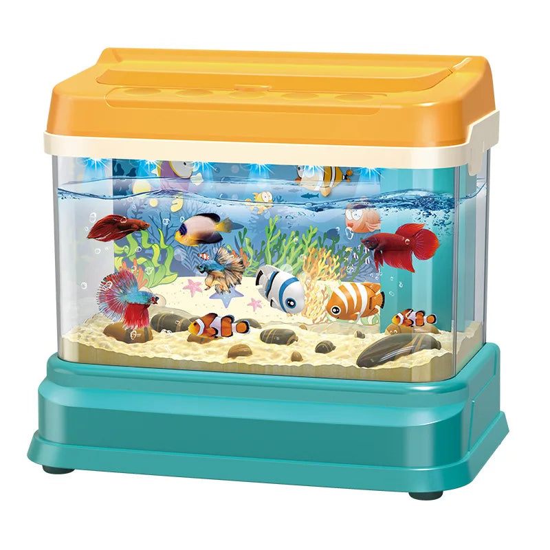 Montessori Wooden Magnetic Fishing Toys for Kids – Cartoon Marine Life Cognition, Parent-Child Interactive Education Game