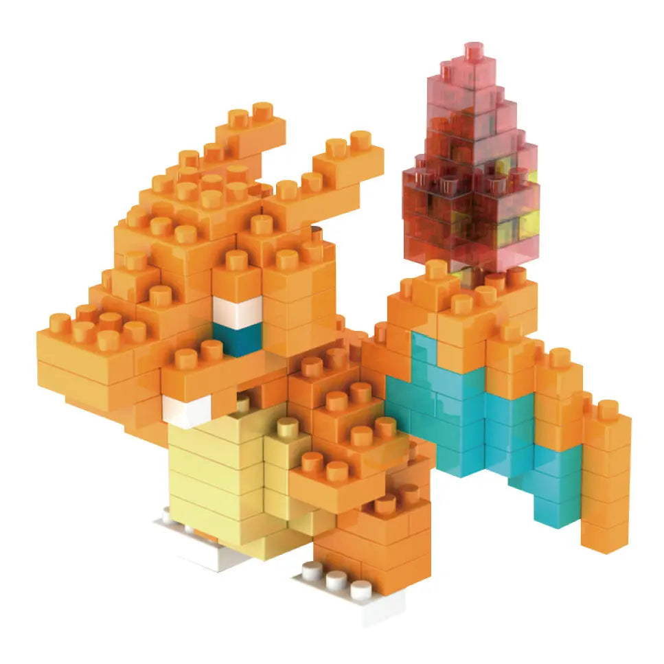 DIY Pokemon Mini Building Blocks – Pikachu, Charizard, Eevee, Mewtwo Anime Model Toys