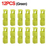 12-Pack Reusable Bread Bag Clips Plastic Food Bag Seals