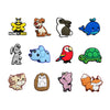 Cute Animal Shoe Charms – PVC Cartoon Dino & Panda Shoe Decoration, 1-Pack (2.5–3 cm / 1.0–1.2 in) for Kids, Sandals & Backpacks