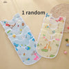 1 Pc Baby U-Shaped Waterproof Bib | Crystal Velvet Snap Lip Towel, Burp Cloth for Infants (0-3 Years) Feeding Essentials - Kidzy Market